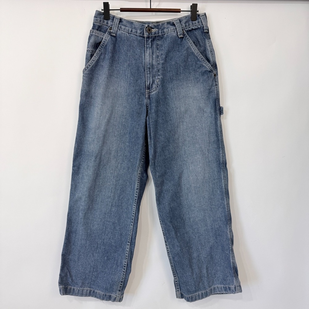 Abercrombie Y2K Utility Carpenter Jeans Youth‎ Big Kids 14 (28x26) Skater Grunge